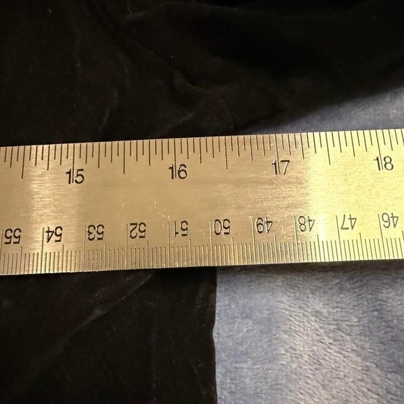 Vintage Anna Black faux fur trim jacket women size m - Picture 4 of 6